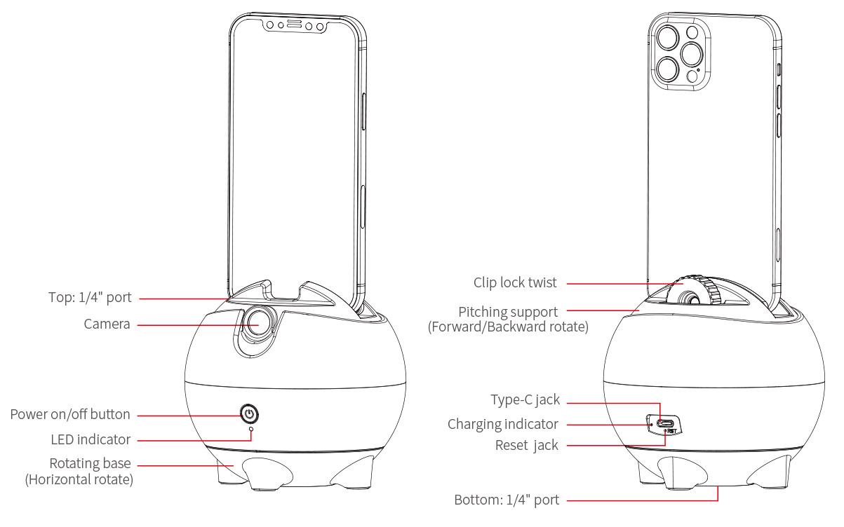 mini smart holder