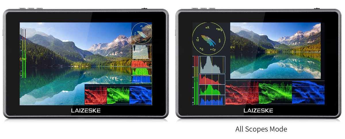 LAIZESKE L7S 7-inch Rugged Aluminium 3G-SDI 4K HDMI On