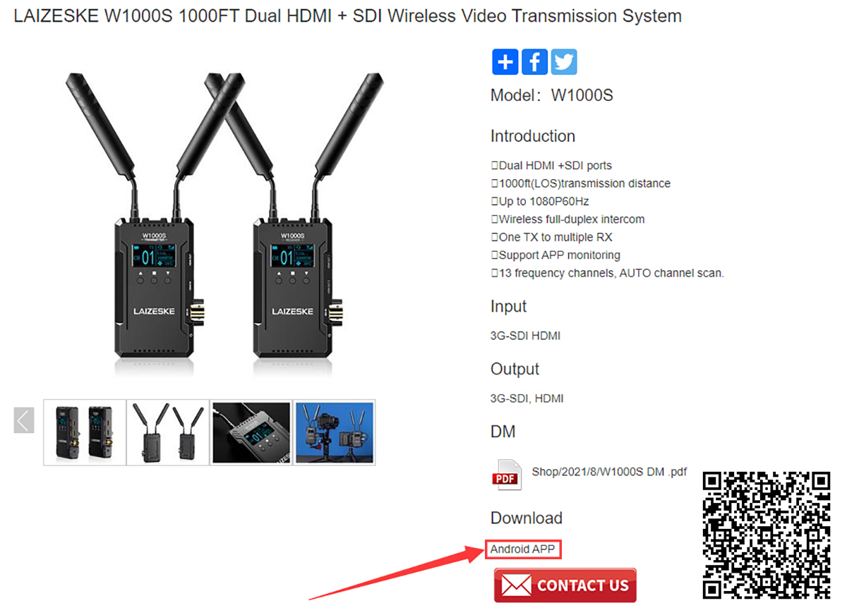 dual system app transmitter